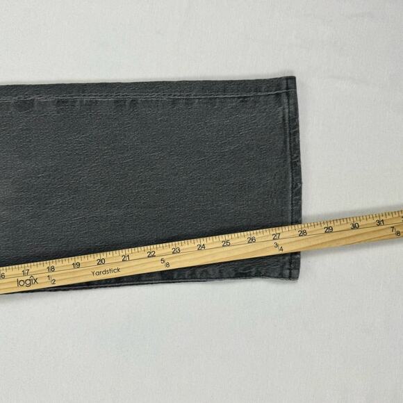 Madewell Jean Womens 25 Petite Gray Curvy 90s Straight Leg Cross Tab Closure - Picture 15 of 16